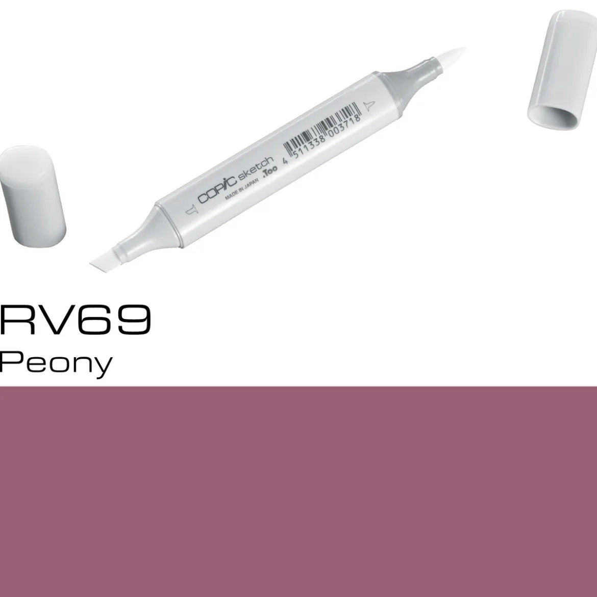 Copic Sketch RV69 Peony