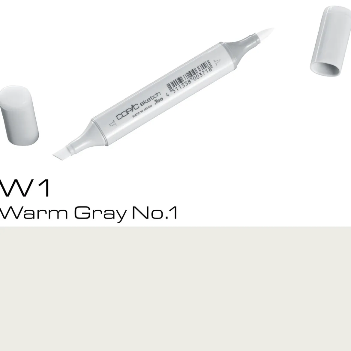 Copic Sketch W1 Warm Gray