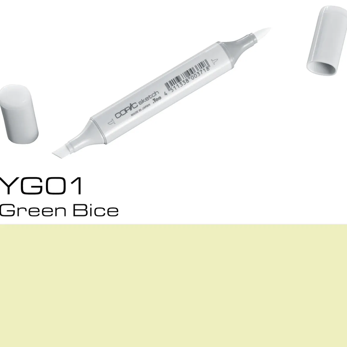 Copic Sketch YG01 Green Bice