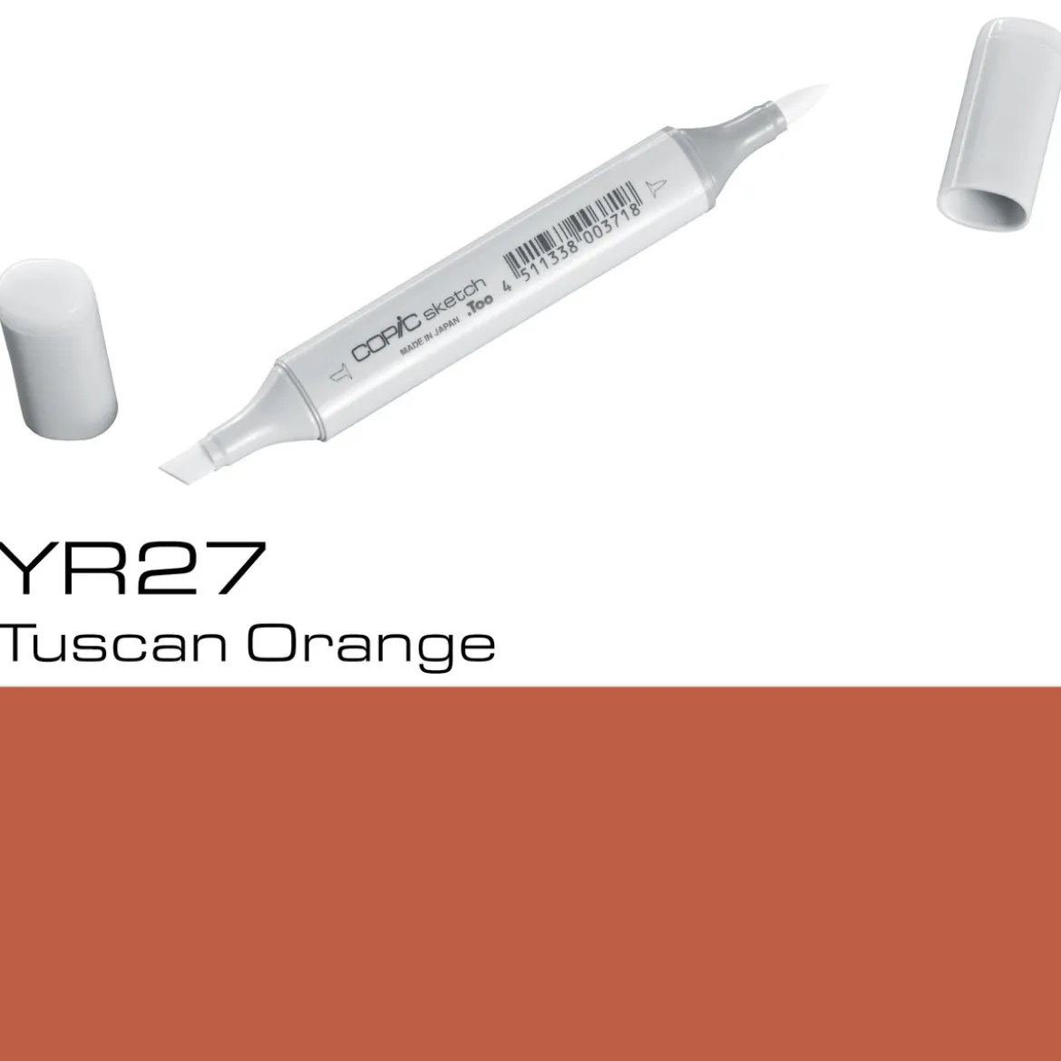 Copic Sketch YR27 Tusca Orange