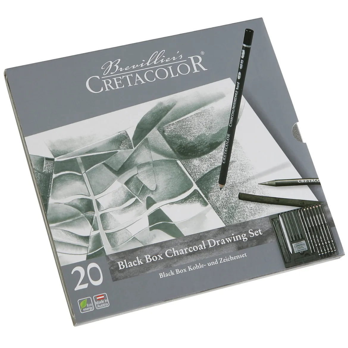 Cretacolor kullsett - Black Bo