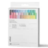 Cricut Pen Set 30 inkl. adapter – 0,4 mm penner beregnet for papir, vinyl, klistremerkepapir osv.
