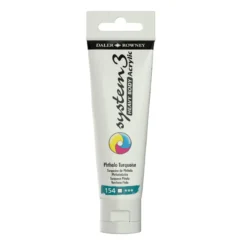 Daler-Rowney System3 Heavy Body akrylmaling 59 ml – Phthalo Turquoise 154