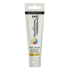 Daler-Rowney System3 Heavy Body akrylmaling 59 ml – Cadmium Yellow Hue 620