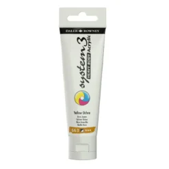 Daler-Rowney System3 Heavy Body akrylmaling 59 ml – Yellow Ochre 663