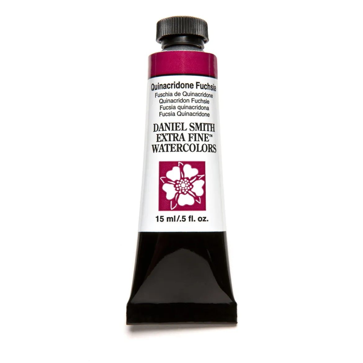 Daniel Smith akvarellmaling 15 ml Quinacridone Fuchsia