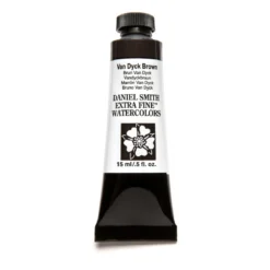 Daniel Smith akvarellmaling 15 ml Van Dyck Brown