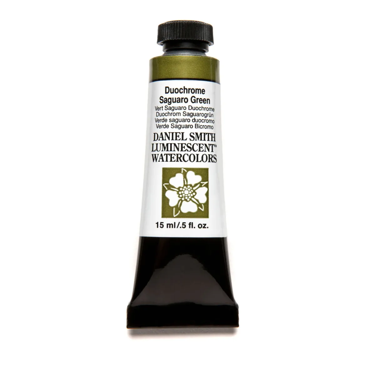 Daniel Smith akvarellmaling 15 ml Duochrome Saguaro Green