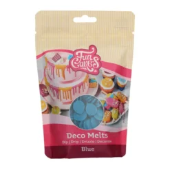 Deco Melts kakepynt 250 g blå