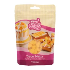 Deco Melts kakepynt 250 g gul