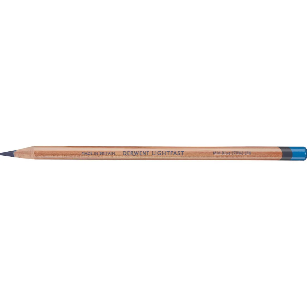 Derwent Lightfast fargeblyant – Mid blue 70% (2)