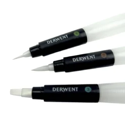 Derwent vannpensel 3-pakning
