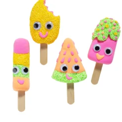 DIY kit Funny Ice Creams 4stk