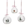 DIY-kit 3 julekuler av glass – lag og pynt julekuler