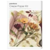 DIY-kit Lag papirblomster av kreppapir i fine høstfarger!