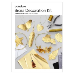 DIY-kit Lag vakre gjenstander og dekorasjoner med skinnende messing