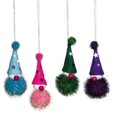 DIY-sett Sparkling Santas