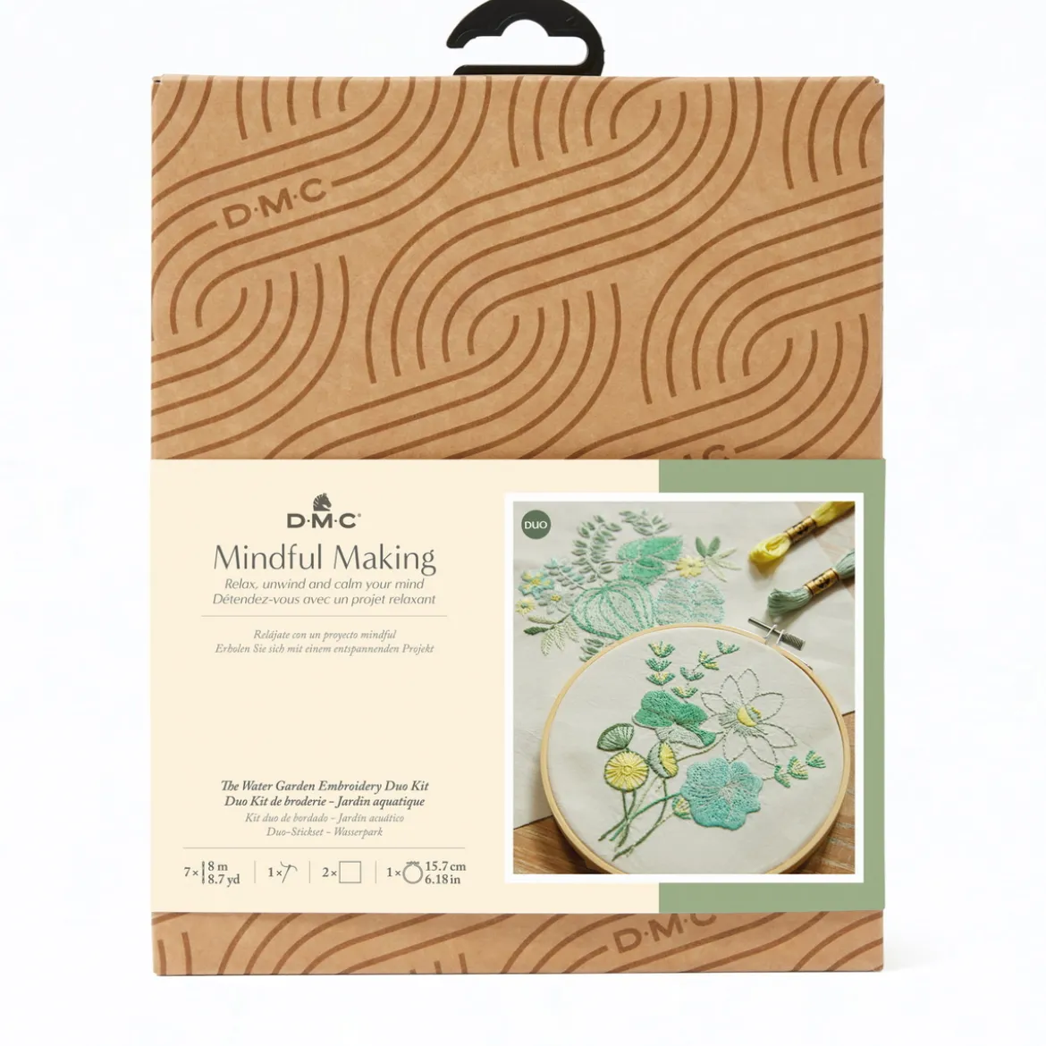 DMC Mindful making kit – broder nydelige vårblomster