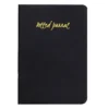 Dotted Journal A5 Black (148×210 mm) – en planner med nattsvarte sider / grå prikker