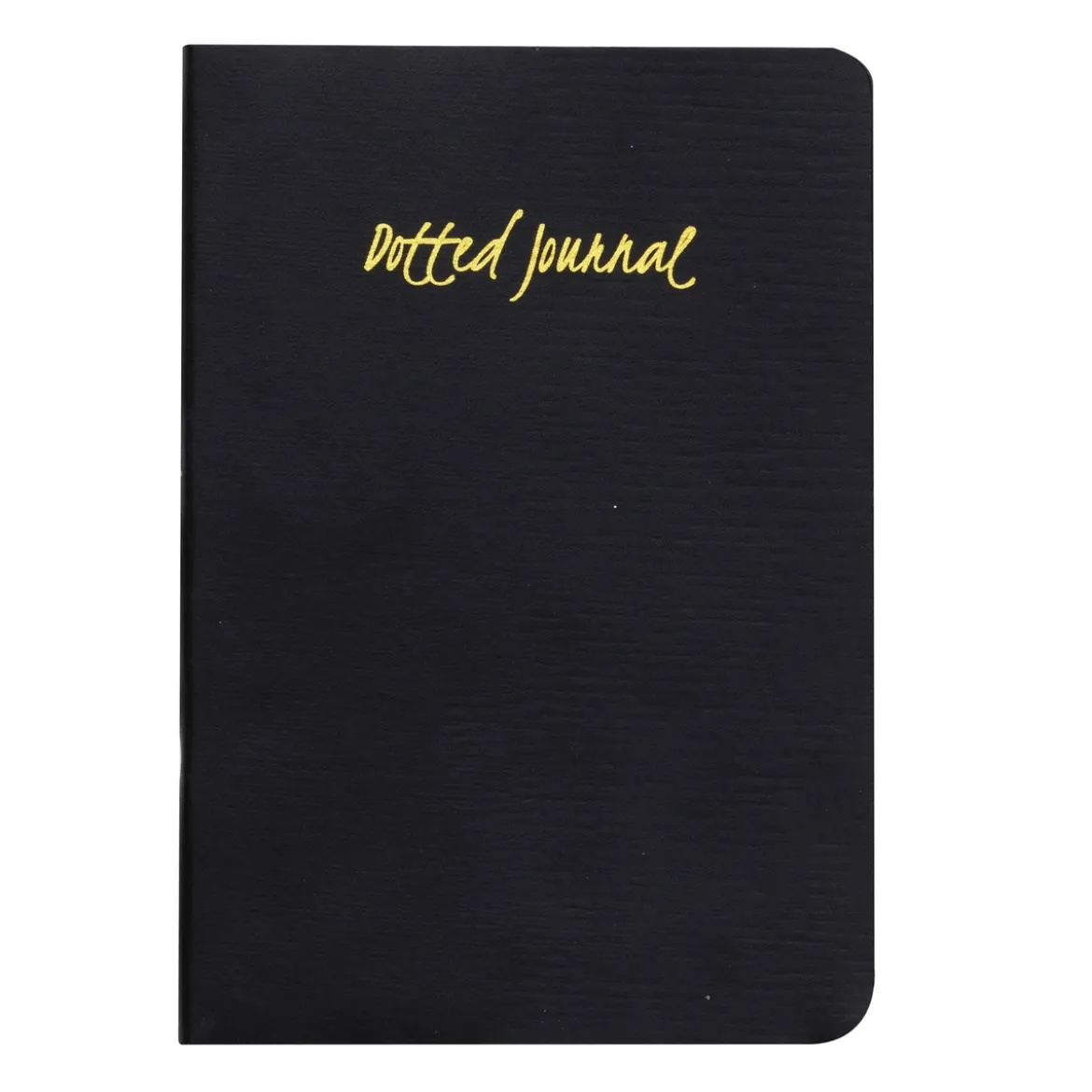 Dotted Journal A5 Black (148×210 mm) – en planner med nattsvarte sider / grå prikker