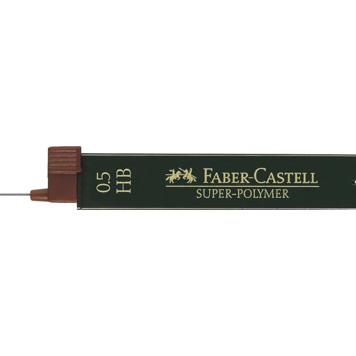Faber-Castell blyantstift refill – 0,5 mm HB. Inneholder 12 stifter.
