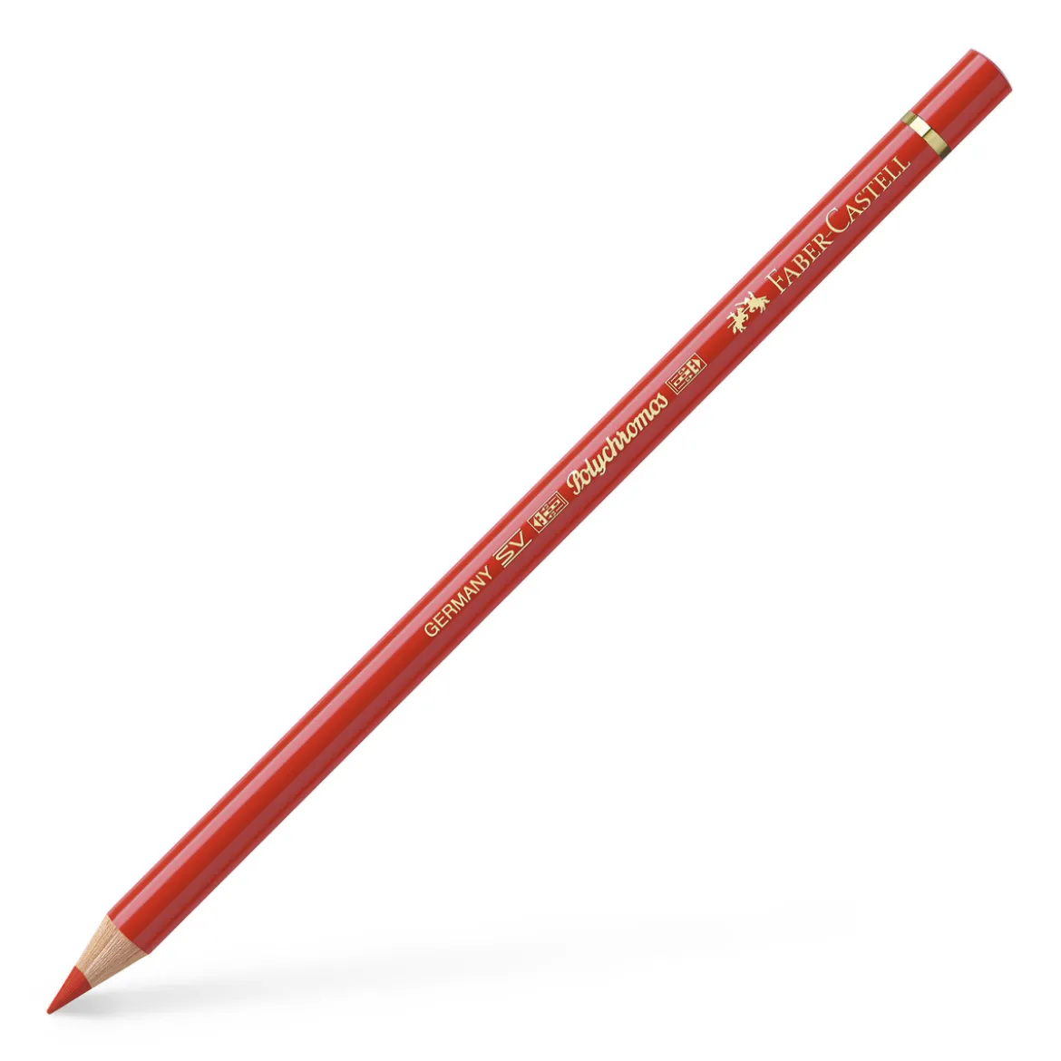 Faber-Castell Polychromos – Light Cadmium Red 117