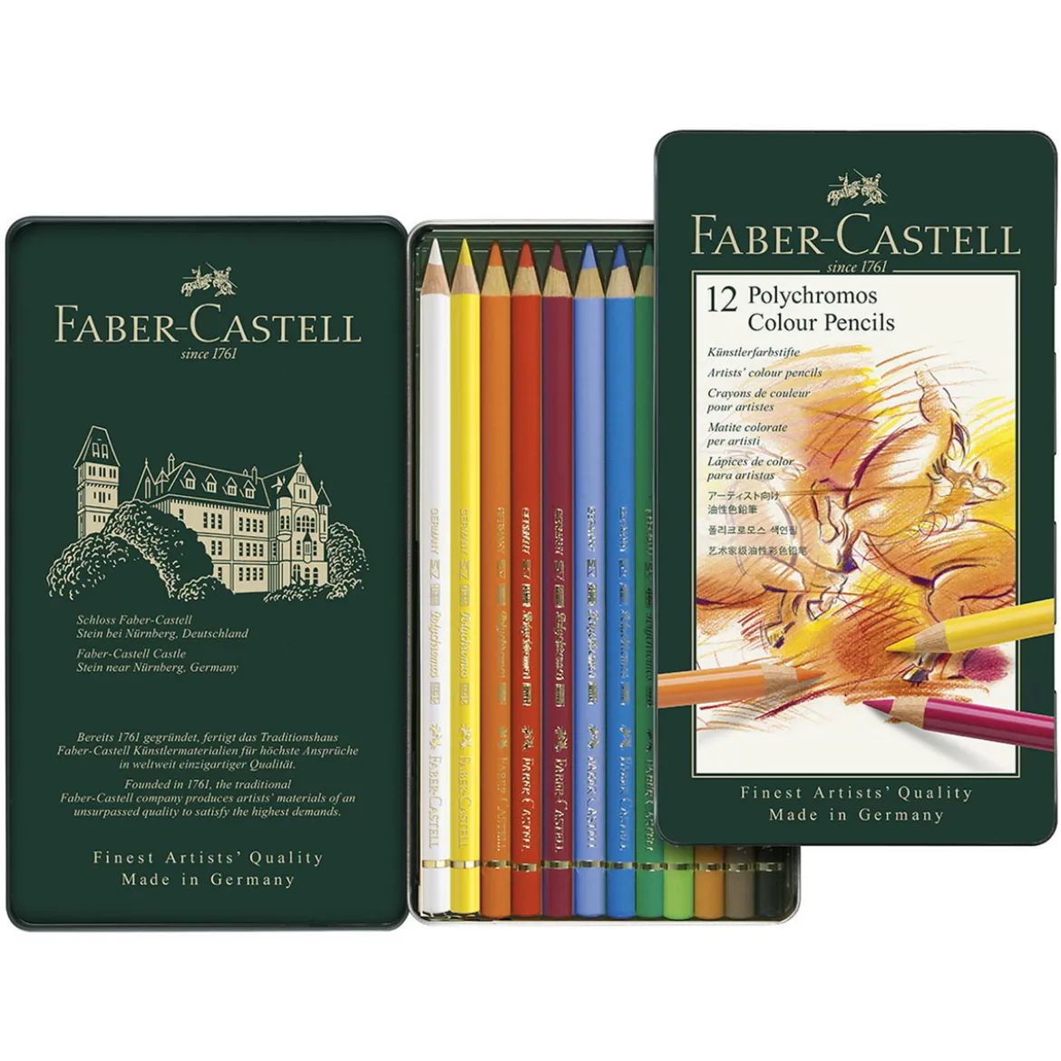 Faber Castell Polychromos 12pk