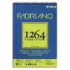 Fabriano tegneblokk, spiralbundet, F-1264 A3 (297×420 mm), 50 ark, 180 g/m²