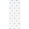 Face Jewels Crystal Dots – 60 store og små krystallignende ansiktssmykker