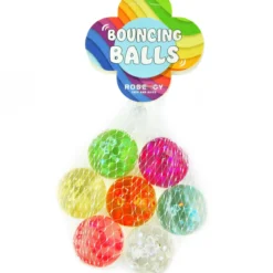 7 fargerike sprettballer i nett