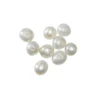 Ferskvannsperler dyrkede 50 stk. 3 mm store, 0,6 mm hulldiameter