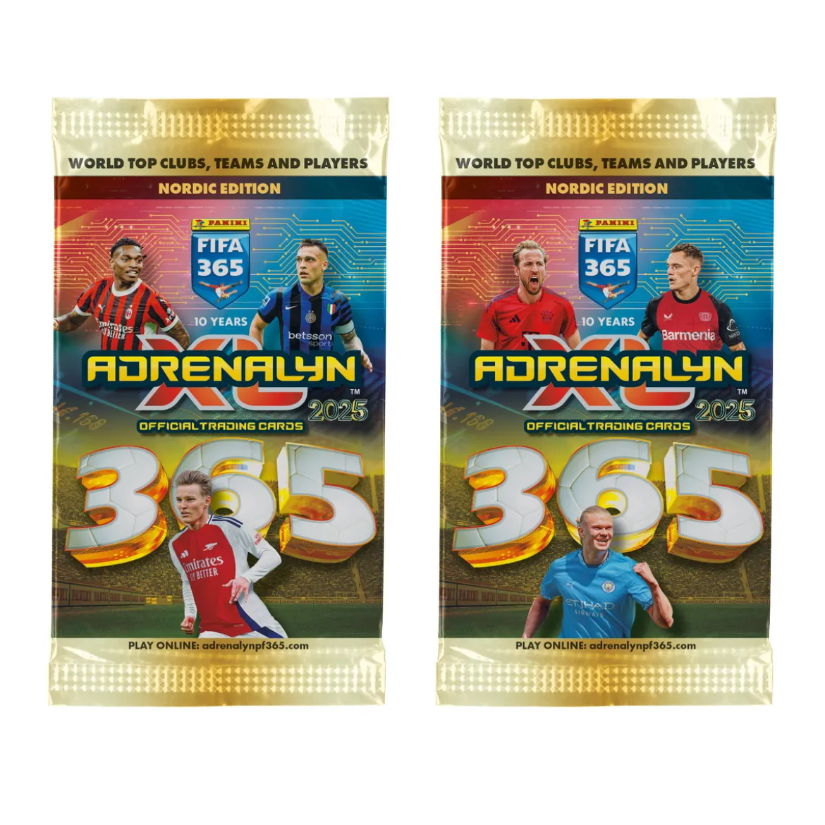 FIFA 365 Adrenalyn XL 2025 – OBS! Prisen gjelder bare ÉN boosterpack (6 kort)