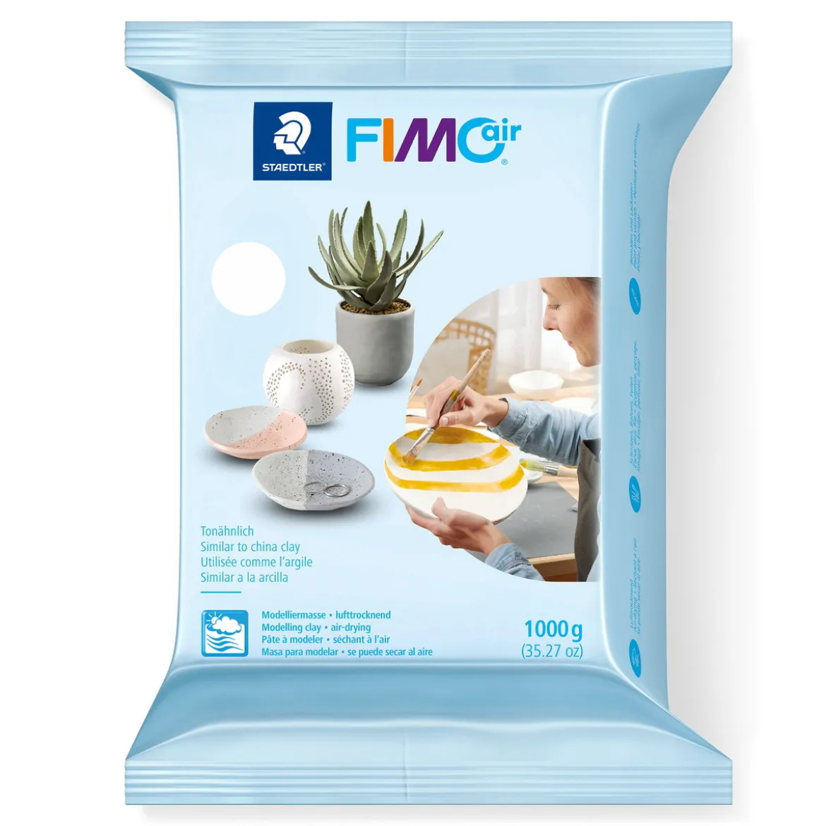 Fimo air modelleire 1000 g – white 0