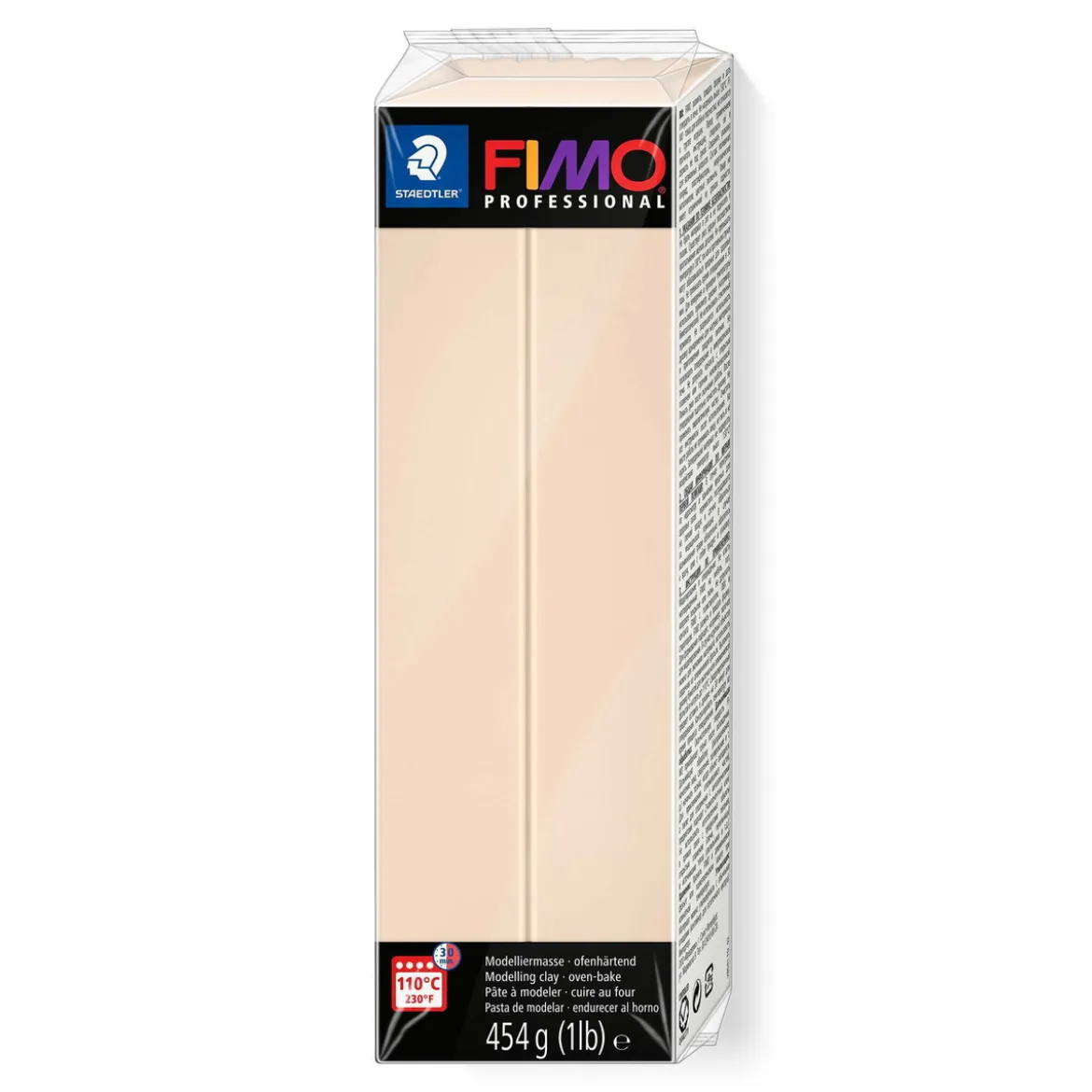 Fimo Professional 454 g beige – modelleire for fine detaljer