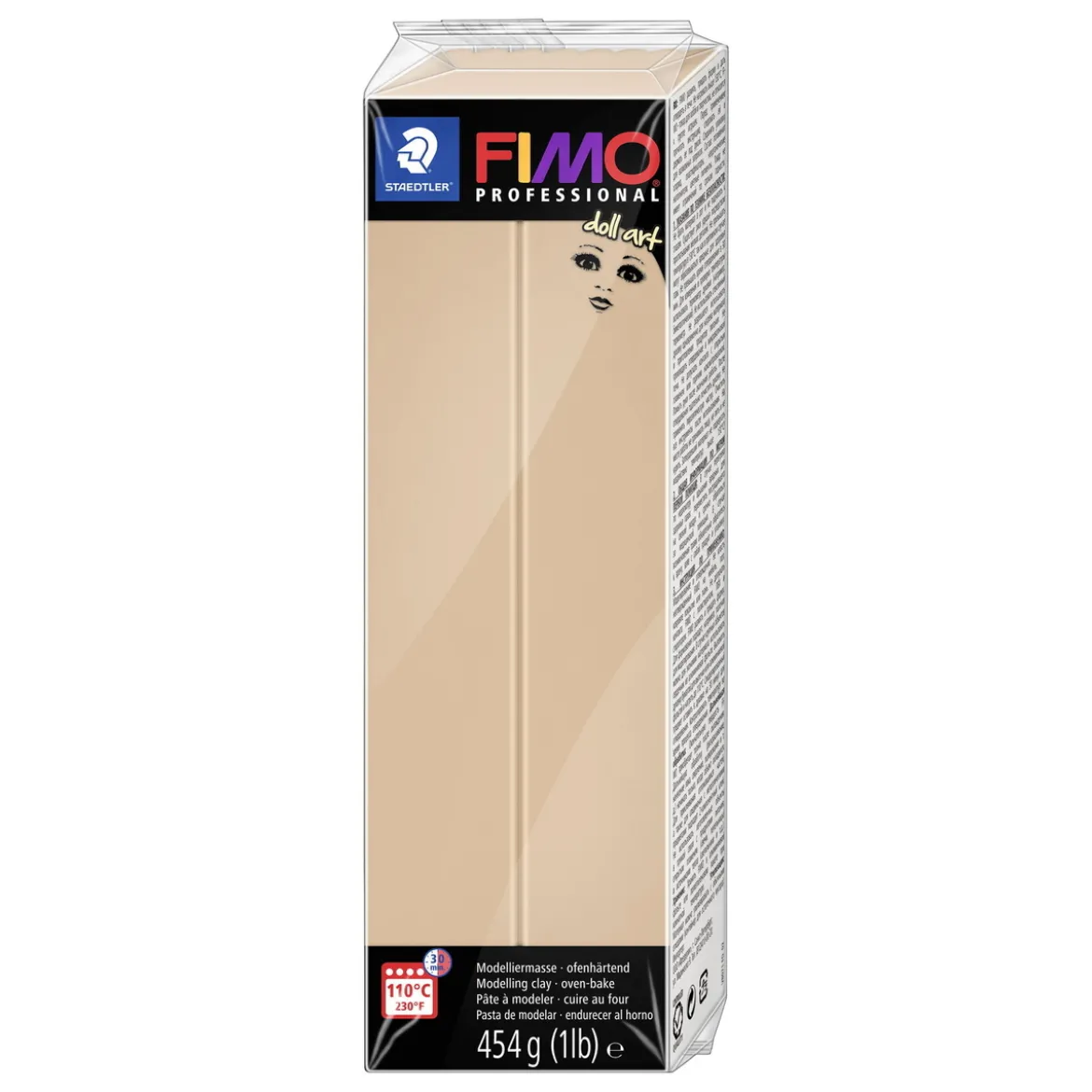 Fimo Professional 454 g sand – modelleire for fine detaljer