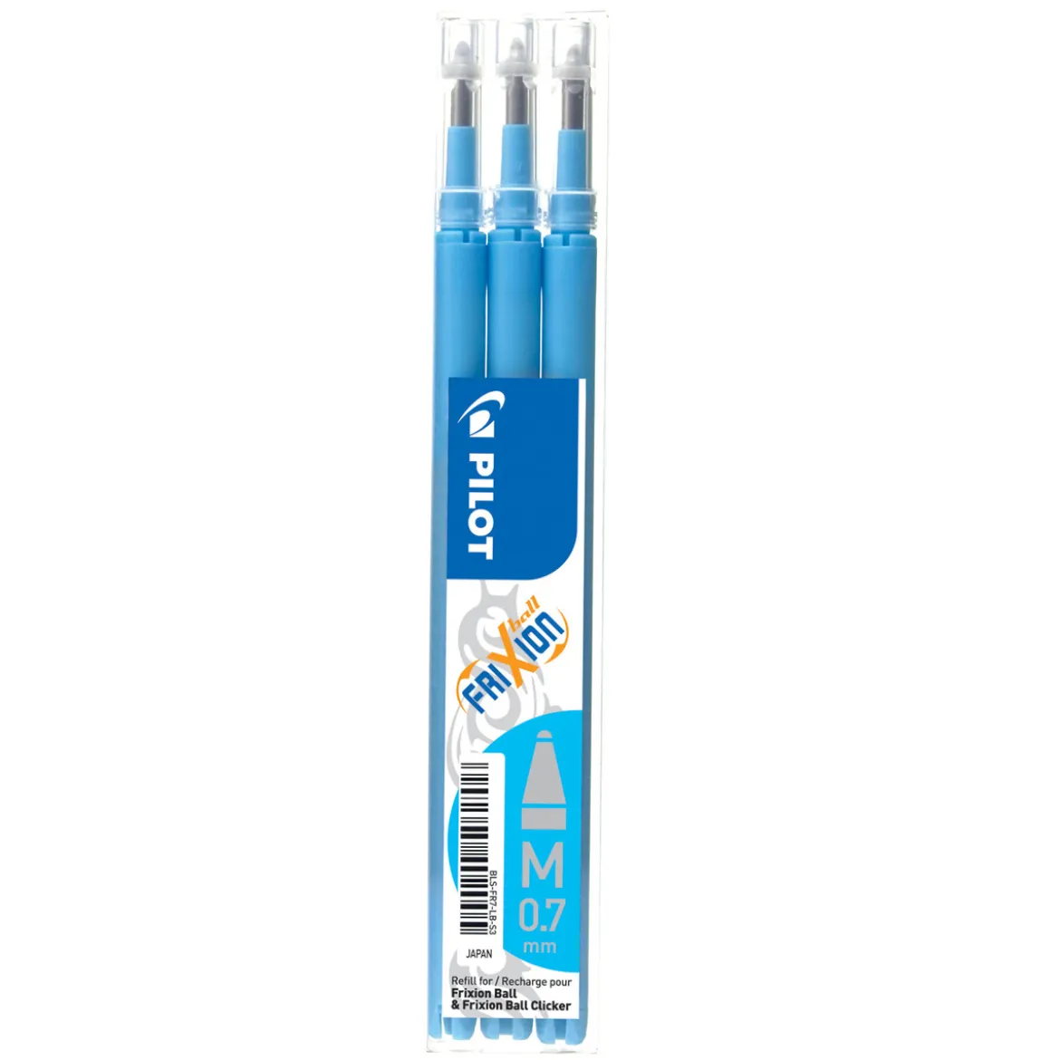 Frixion Click refill l.blå 0,7