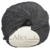 Garn Alice 50 g mellomgrå