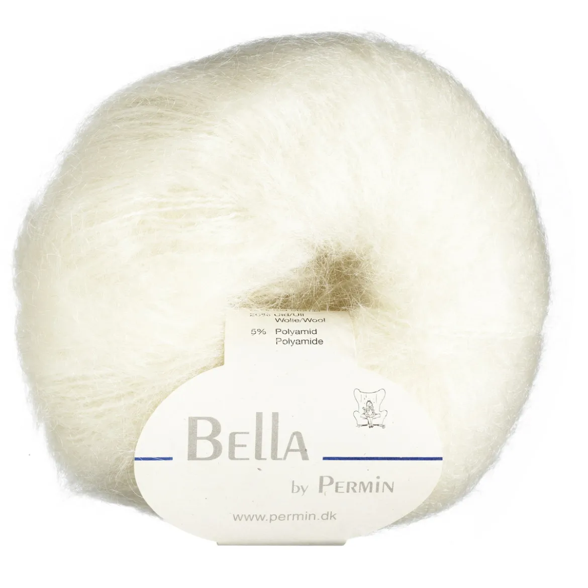 Garn Bella 50 g creme