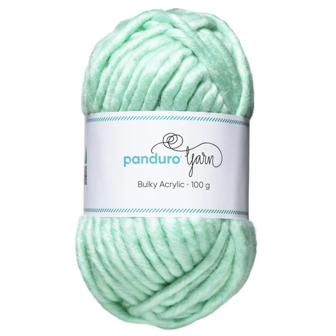 Garn Bulky Acrylic 100 g turkis – et tykt garn som gir resultater raskt
