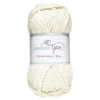 Garn Chunky Acrylic 50 g offwhite
