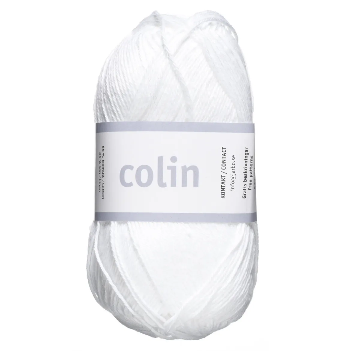 Garn Colin 50 g hvit