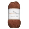 Garn Cotton 8/4 50g brun