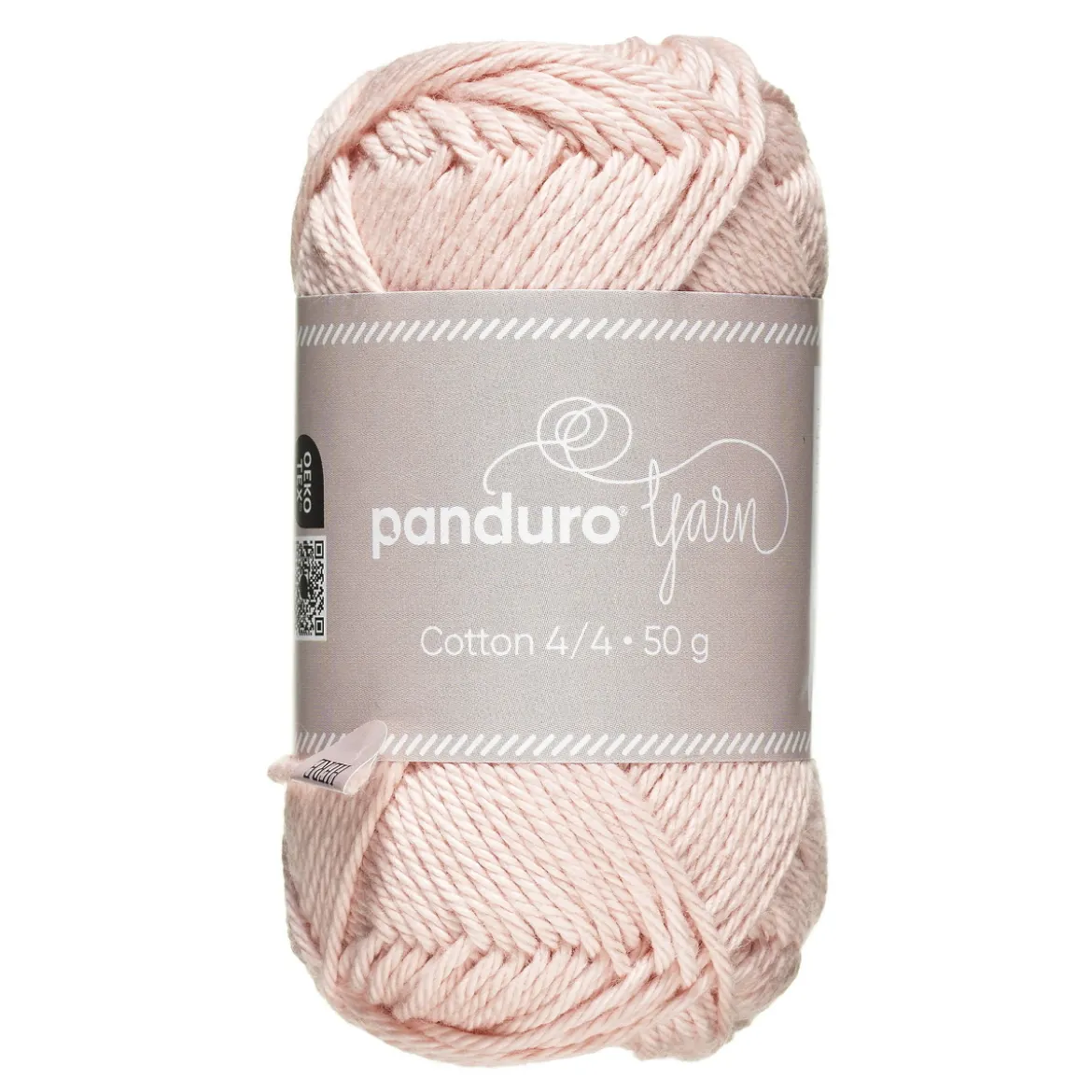 Garn Cotton 4/4 50 g lyserosa