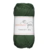 Garn Cotton 8/4 50g mørkegrønn