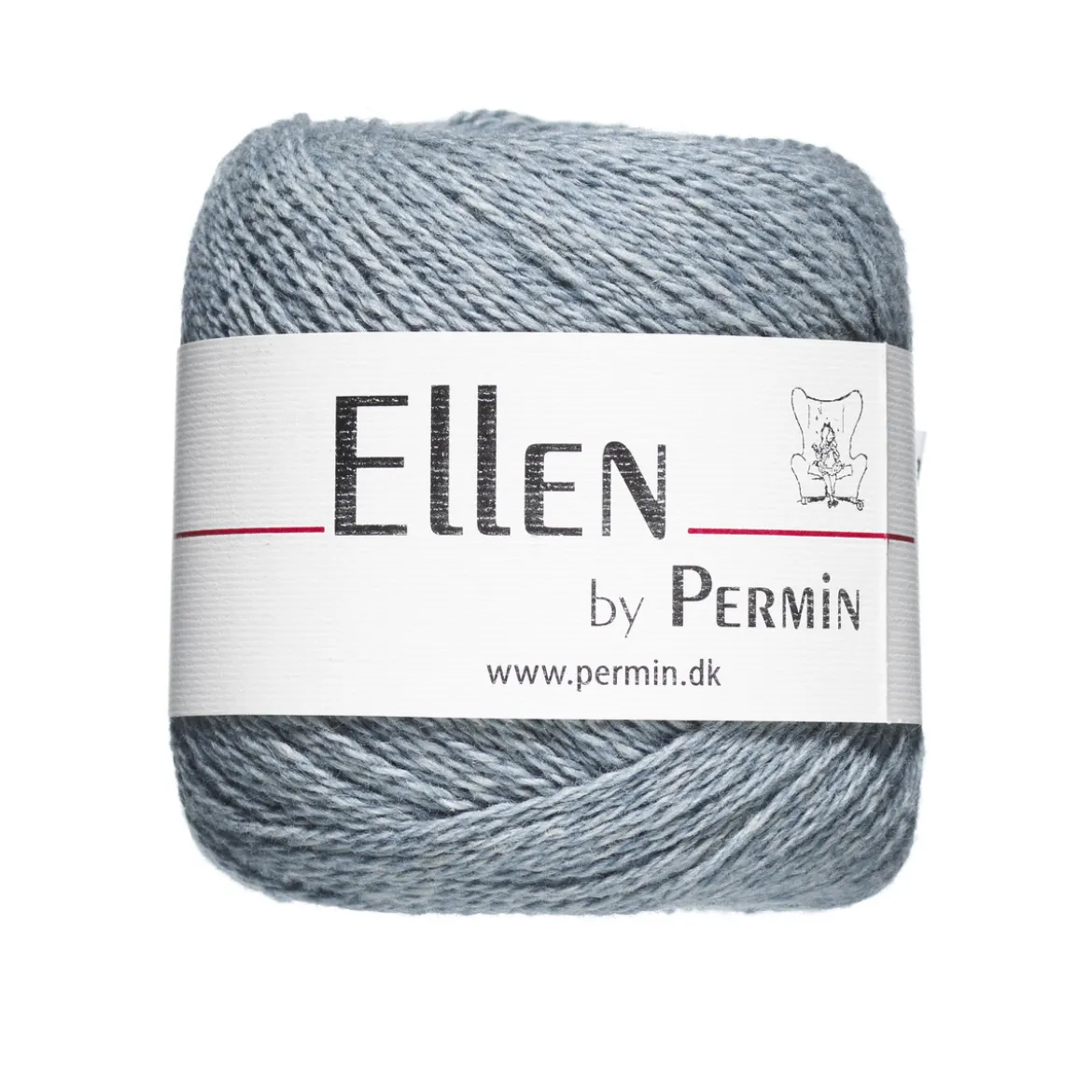 Garn Ellen 50 g lyseblå