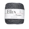 Garn Ellen 50 g mørkegrå