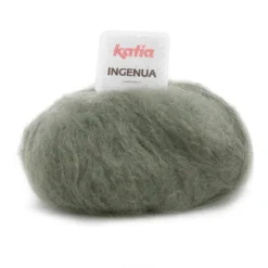 Garn Ingenua 50 g khakigrønn