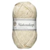 Garn Istex Alafosslopi 100 g lysebeige – 9972 Ecru heather