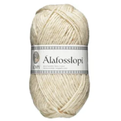 Garn Istex Alafosslopi 100 g lysebeige – 9972 Ecru heather