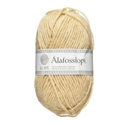Garn Istex Alafosslopi 100 g lys gul – 1235 Ray of light
